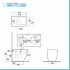 Sanitari filomuro nero opaco Rimless Rak serie Metropolitan copriwc soft-close