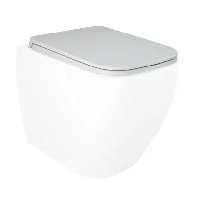 Copriwc originale bianco opaco soft-close Rak serie Metropolitan 