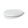 Copriwater compatibile per vaso Roca serie Laura in termoindurente bianco