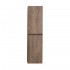 Pensile bagno sospeso rovere scuro H 140 con 2 ante soft-close  Mona