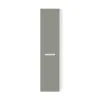 Pensile bagno sospeso rovere bianco e tortora H 140 ante soft-close Iris