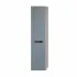 Pensile bagno sospeso rovere fumo e blu pastello H 140 ante soft-close Iris
