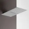 Set doccia incasso Kubo con soffione a muro 25x52 slim con cascata