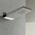 Set doccia incasso Erika con soffione doccia a muro 22x50 in acciaio inox