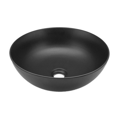 Lavabo da appoggio a ciotola 38,5 cm nero opaco in ceramica  Espeon