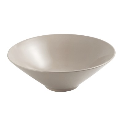 Lavabo da appoggio slim 40,5 cm sabbia in ceramica  Paras