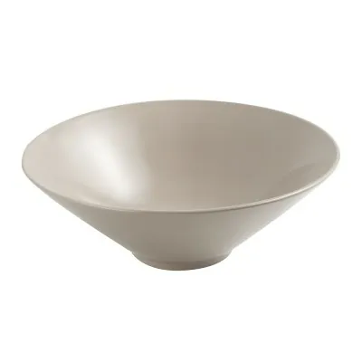 Lavabo da appoggio slim 40,5 cm sabbia in ceramica  Paras