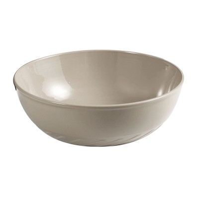 Lavabo da appoggio 40 cm sabbia con rilievi sul fondo  Logos