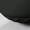 Lavabo da appoggio 33 cm nero lucido con rilievi sul fondo  Logos