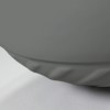Lavabo da appoggio 40 cm grigio cemento con rilievi sul fondo  Logos