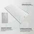 Piatto doccia 70x140 bianco pietra in resina riducibile con canalina Argo