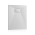 Piatto doccia 70x80 cm bianco effetto pietra in resina riducibile Agorà