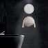 Scaldasalviette elettrico Miros O a specchio 31,5 cm argento 70W  
