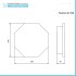 Scaldasalviette elettrico Nazca 29,5 cm bianco opaco in ceramica 70W 