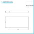 Scaldasalviette elettrico H-Pad 50 cm bianco lucido 100W in ceramica 