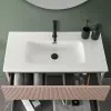 Piletta di scarico click clack universale nero opaco con e senza troppopieno