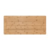 Asse di lavaggio in legno di bamboo per lavatoio in resina da 80 cm 