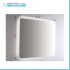 Specchio retroilluminato LED 80x70 installazione reversibile e angoli tondi 