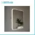 Specchio reversibile 100x70 illuminazione perimetrale LED e spessore 4 mm