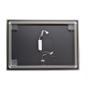 Specchiera retroilluminata LED 100x70 sabbiatura perimetrale 1 cm