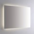 Specchiera retroilluminata LED 100x70 sabbiatura perimetrale 1 cm