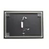 Specchiera retroilluminata LED 110x80 sabbiatura perimetrale 1 cm