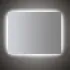 Specchio LED 100x70 installazione reversibile e illuminazione perimetrale