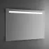 Specchiera da parete 100x70 con fascia LED e illuminazione interna 