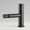 Miscelatore bidet nero opaco senza leva in acciaio inox Gemini
