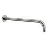 Kit doccia satinato con braccio 35 soffione 25 e set doccia completo Gemini