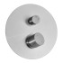 Set doccia incasso satinato con soffione 30 e kit doccia completo Gemini