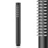 Set doccia incasso nero opaco con soffione 30 e kit doccia completo Gemini