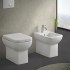 Copriwater originale per vaso filomuro Ginevra chiusura soft-close