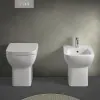 Wc filomuro salvaspazio senza brida con scarico universale Ginevra