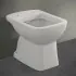 Wc tradizionale con scarico a pavimento in ceramica lucida Ginevra