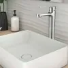 Miscelatore lavabo alto cromato lucido in ottone serie Juliette