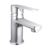 Set miscelatori lavabo e bidet cromato con scarico incluso Juliette