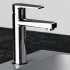 Miscelatore lavabo medio bianco opaco Mariani serie Artic scarico incluso