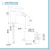 Set miscelatori lavabo bidet e doccia incasso bianco opaco Mariani Artic 