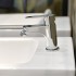 Miscelatore lavabo e bidet cromati con scarico click clack incluso Zoe