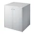 Mobile copri lavatrice 77x71 da esterno in PVC con fissaggio incluso