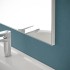 Specchio bagno 50x70 cm installazione reversibile e fissaggi inclusi