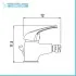 Set rubinetti lavabo bidet e vasca con kit doccia incluso Kant