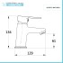 Set miscelatori lavabo bidet e doccia cromo con scarico incluso Prima