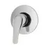 Set rubinetti lavabo bidet e doccia incasso con scarico automatico Kant