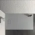 Piatto doccia 80x90 in resina grigio effetto pietra riducibile Agorà