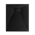 Piatto doccia 80x150 in resina nero effetto pietra riducibile Agorà