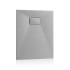 Piatto doccia 80x160 in resina grigio effetto pietra riducibile Agorà
