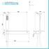 Set doccia cromato con doccetta ripiano portasapone e flessibile 