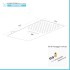 Set doccia con miscelatore Paffoni Blu e soffione 25x52 con cascata